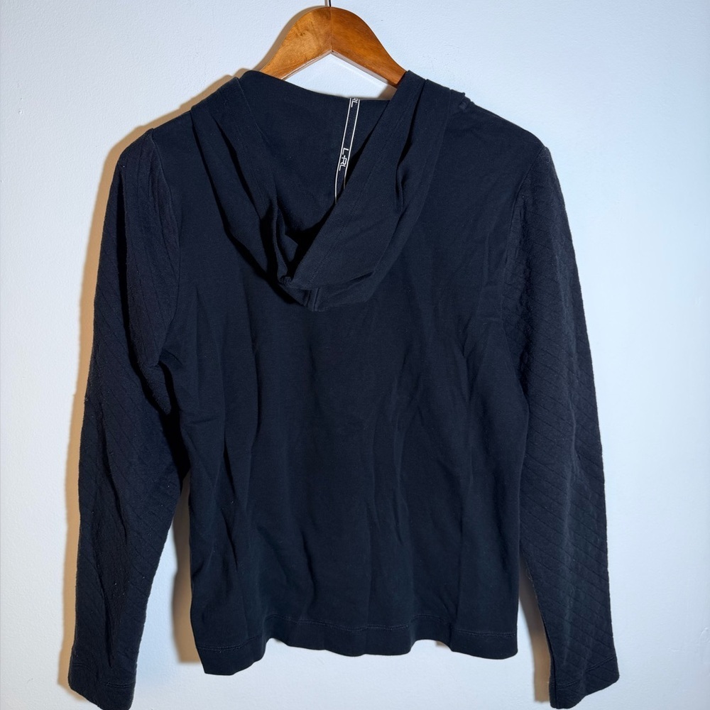 Lauren Ralph Lauren Black Half-Zip Sweater - Picture 5 of 5